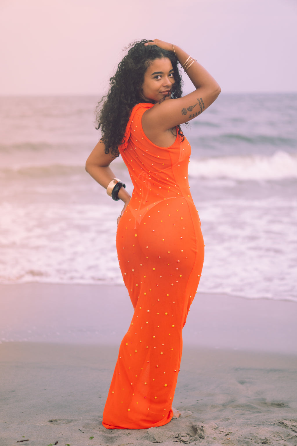 Sole Tide- Naranja Cover Up